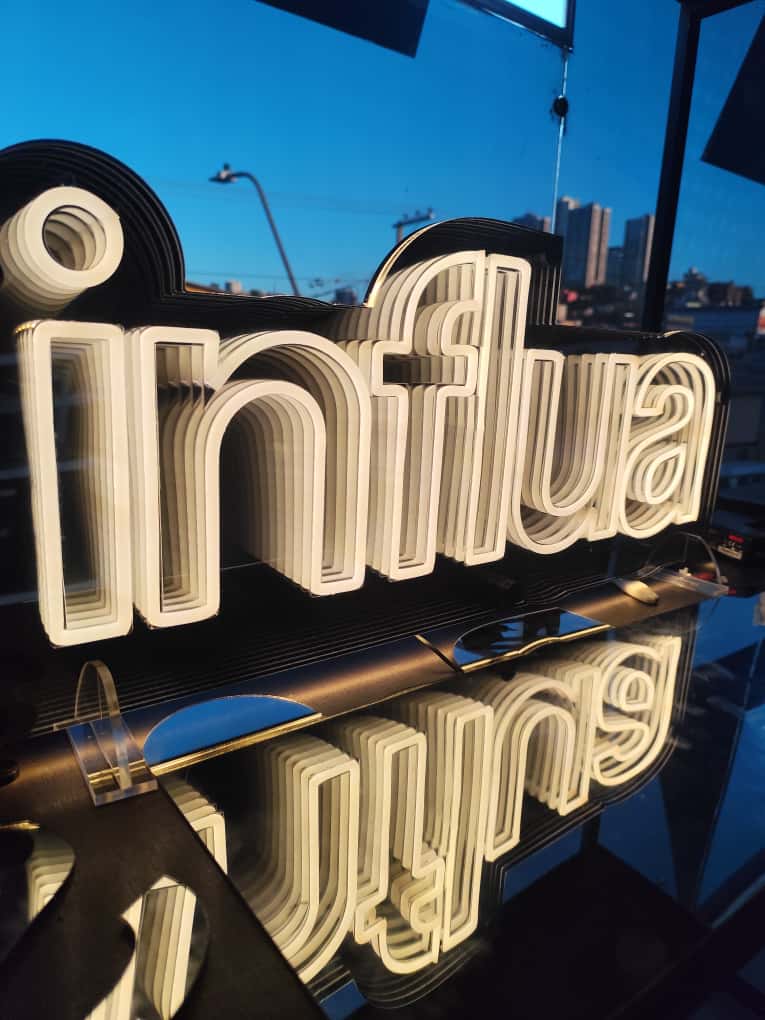 Letras caixa — trabalho Print Express
