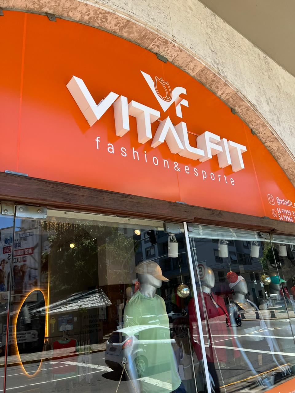 Fachada comercial — trabalho Print Express