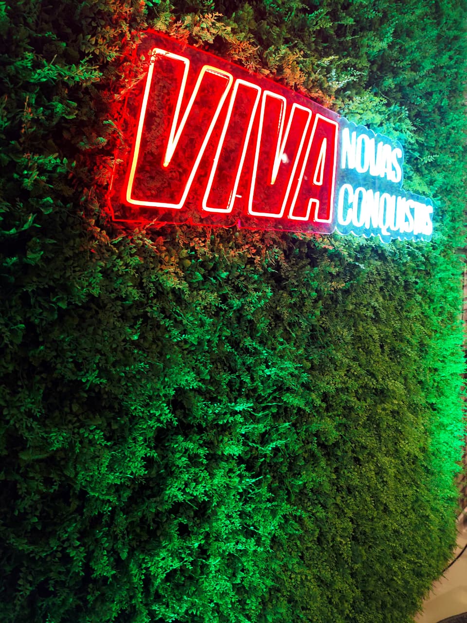 Letreiro luminoso — trabalho Print Express